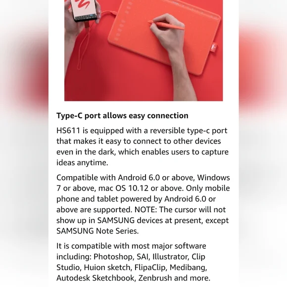 Huion Drawing Tablet - Picture 5 of 15